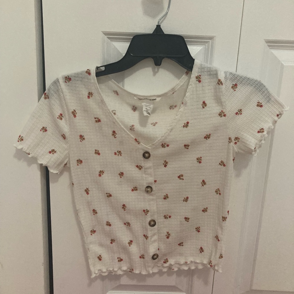 Caution To The Wind crop top